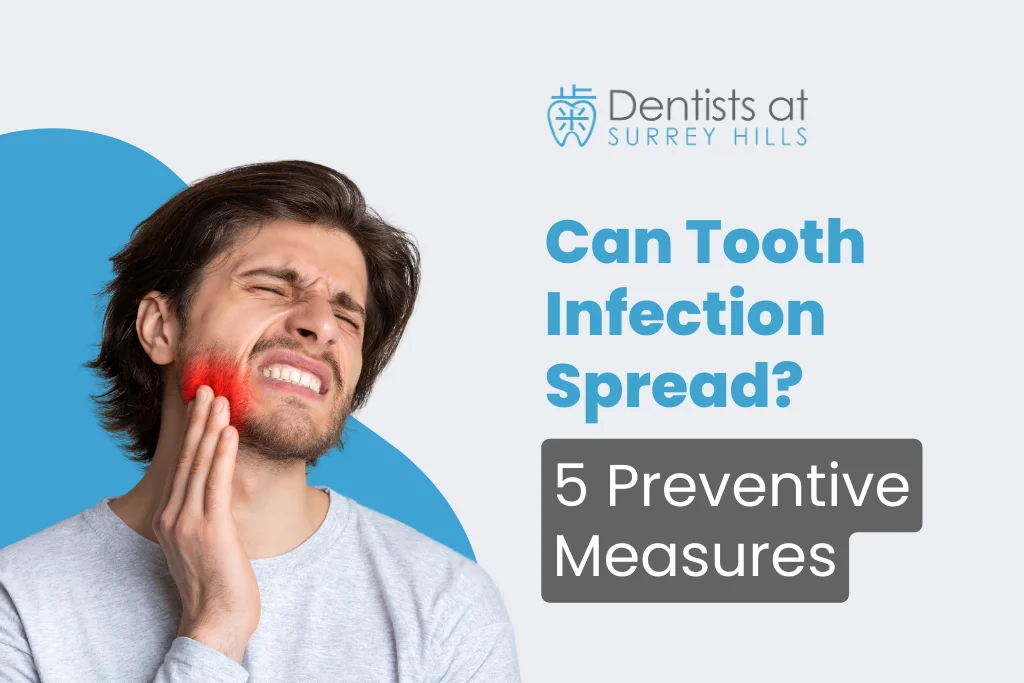 can teeth infection spread